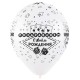 Воздушные шары с рисунком С днем рождения, Казино, Ассорти Пастель 5 ст.